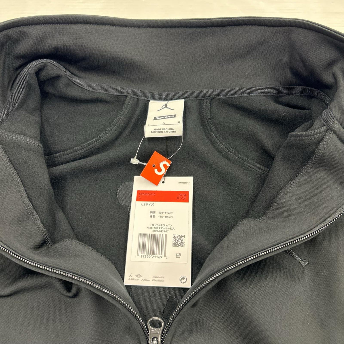 ジャケット 24FW Tricot Track Jacket (L) L ブラック