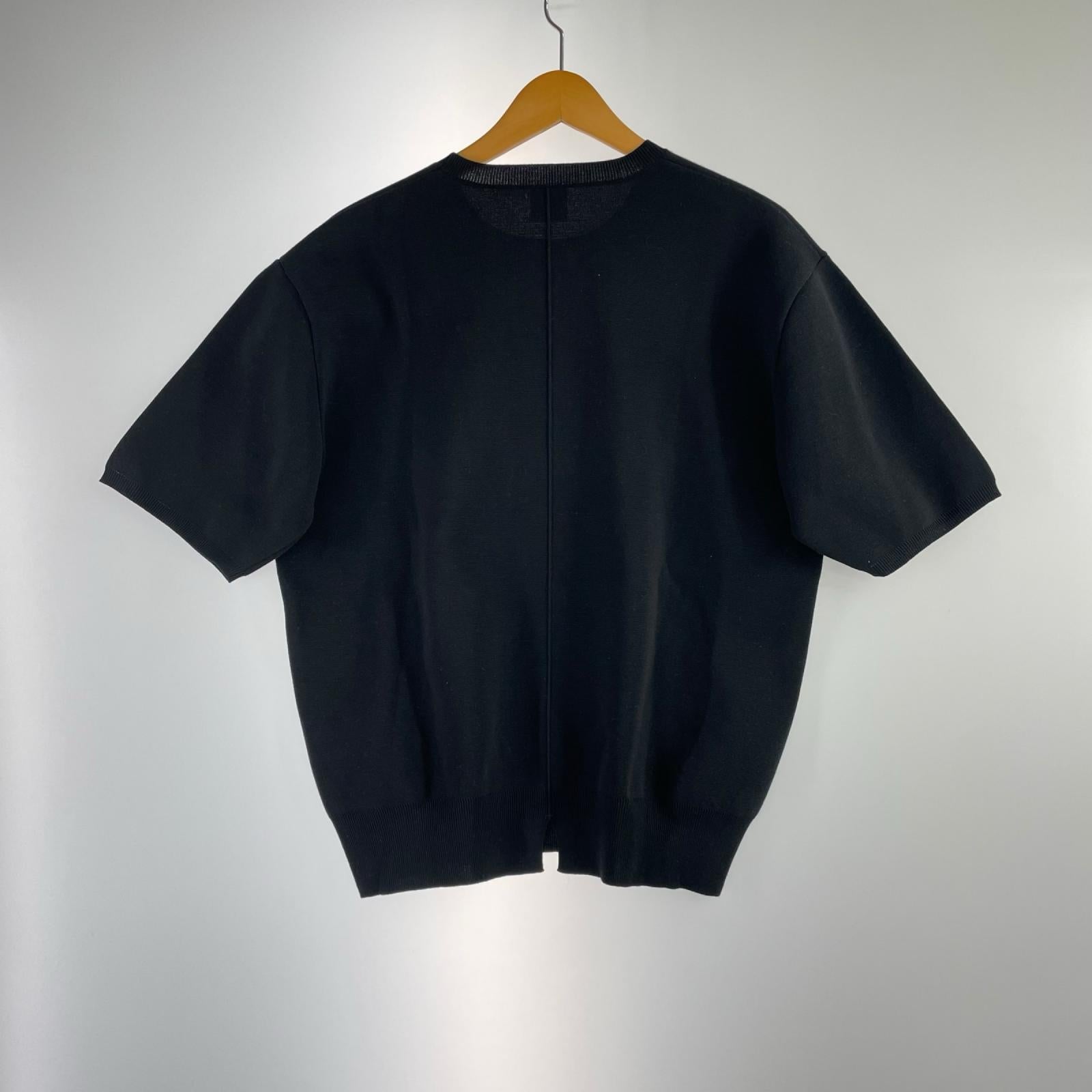 半袖Ｔシャツ ﾆｯﾄ生地 BLK ブラック
