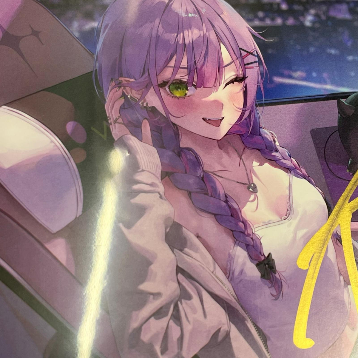 ホロライブ 常闇トワ ポストカード 活動5周年 Vtuber ホロライブ フィギュア/グッズ