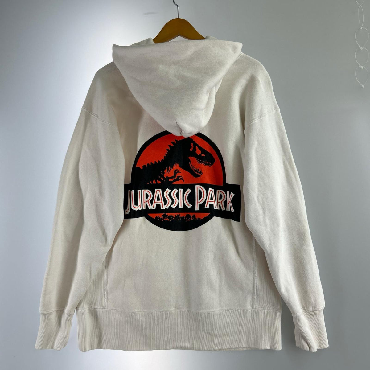 パーカー REVERSE WEAVE×ｼﾞｭﾗｼｯｸﾊﾟｰｸ ﾎﾜｲﾄ M M ホワイト