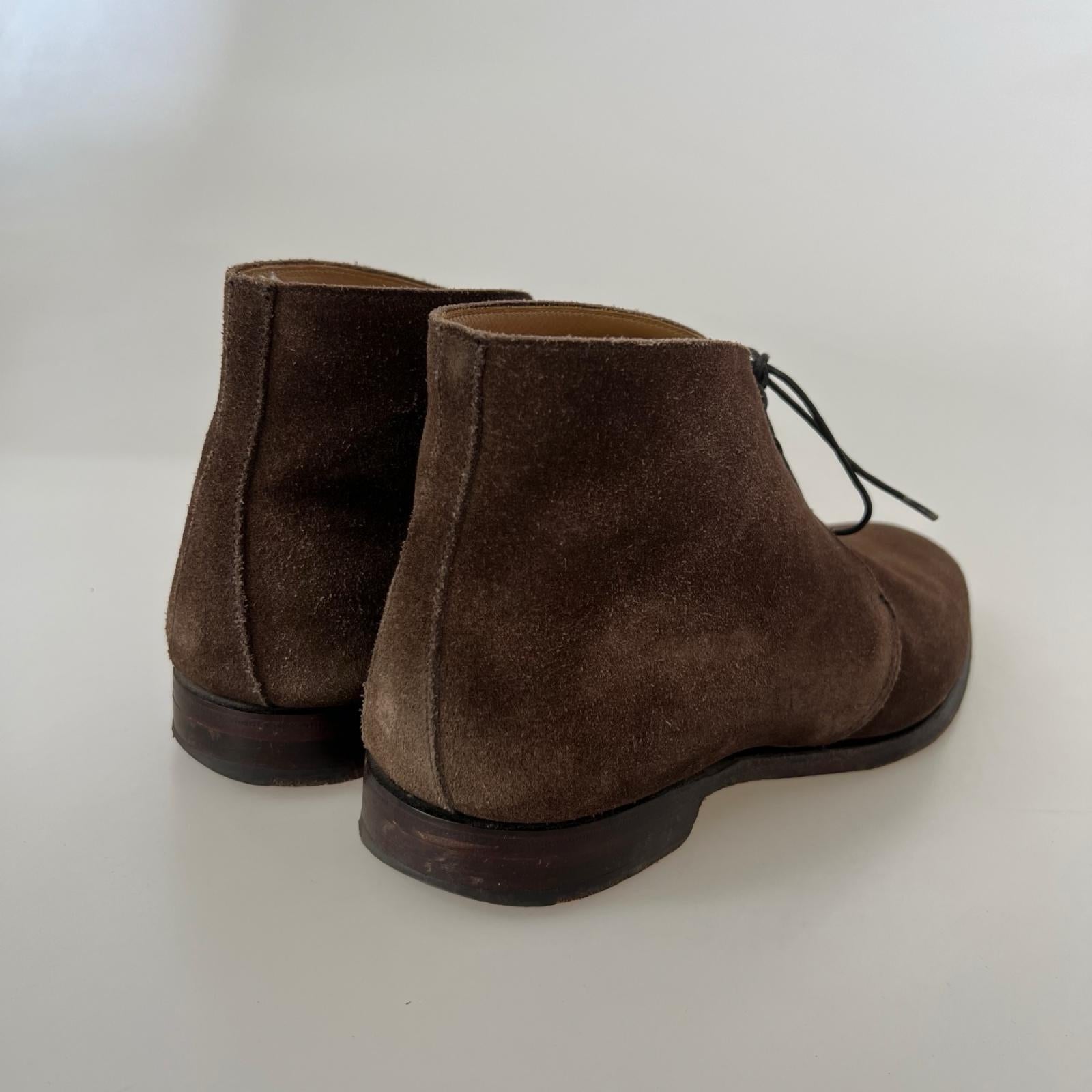 ブーツ CHERTSEY ｽｴｰﾄﾞﾁｬｯｶｼｭｰｽﾞ (7 1/2) ブラウン