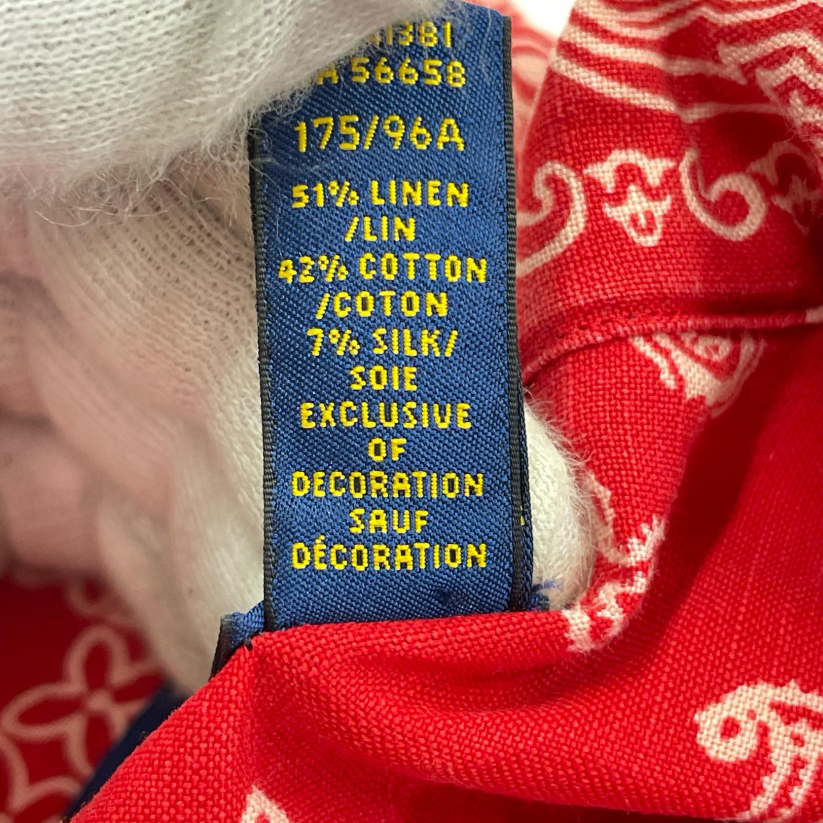 半袖シャツ ﾊﾞﾝﾀﾞﾅ柄 ｵｰﾌﾟﾝｶﾗｰｼｬﾂ 赤 (M) M レッド
