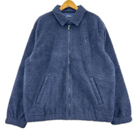 ブルゾン ﾌﾘｰｽ 紺 (L) L ネイビー