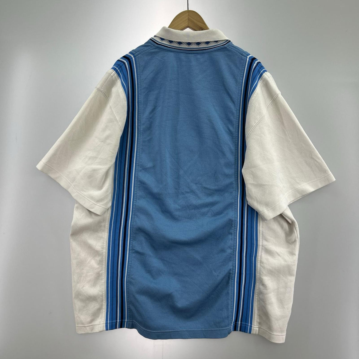 半袖Ｔシャツ 90s ﾉｰｽｶﾛﾗｲﾅ ﾕﾆﾌｫｰﾑ XL 水色