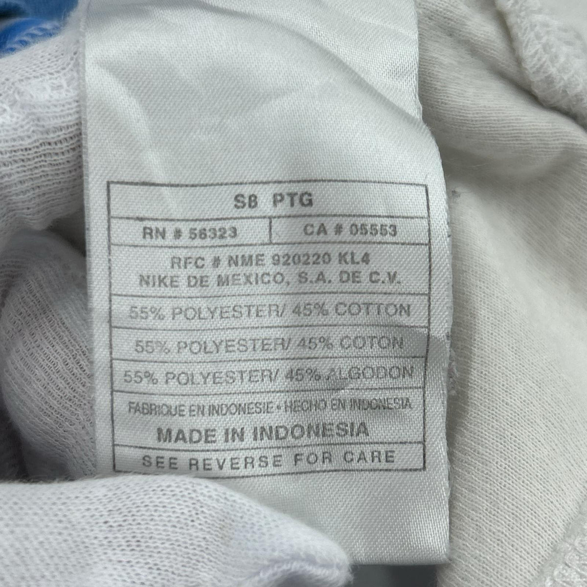 半袖Ｔシャツ 90s ﾉｰｽｶﾛﾗｲﾅ ﾕﾆﾌｫｰﾑ XL 水色