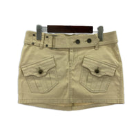 ミニスカート DIESEL ｼｮｰﾄﾊﾟﾝﾂ ｱｲﾎﾞﾘｰ (W26) 26 ベージュ