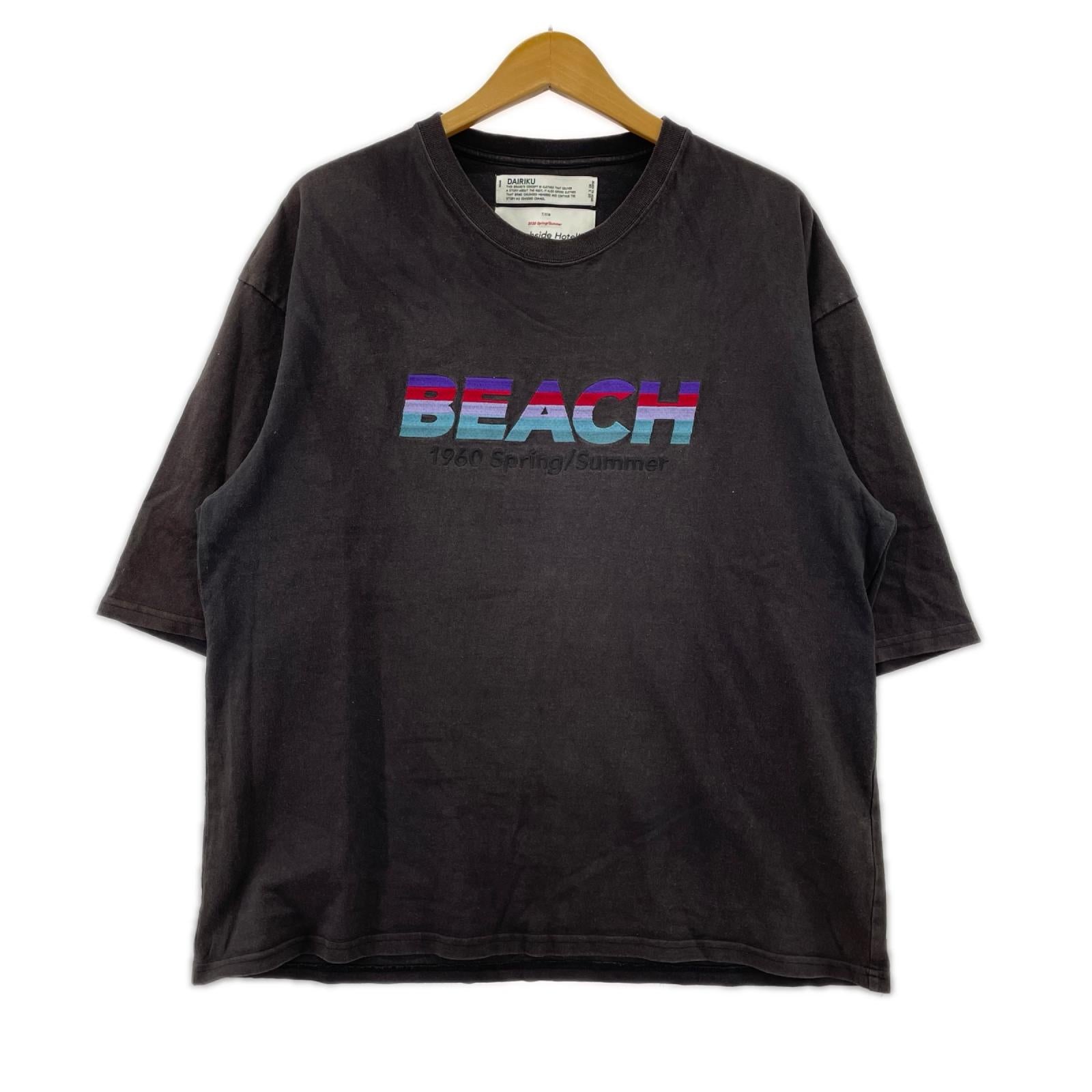 半袖Ｔシャツ 20SS BEACH フリー ブラック