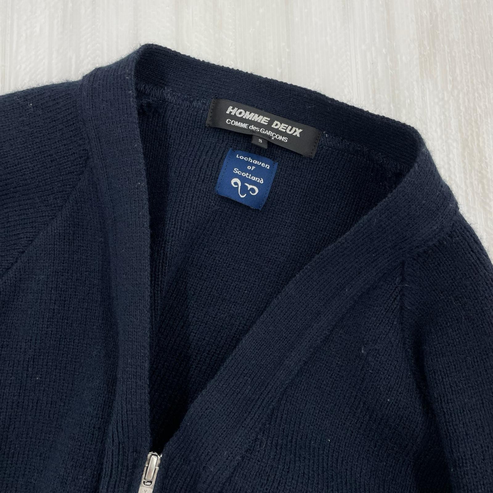 ニット HOMME DEUX ｼﾞｯﾌﾟﾆｯﾄ S S