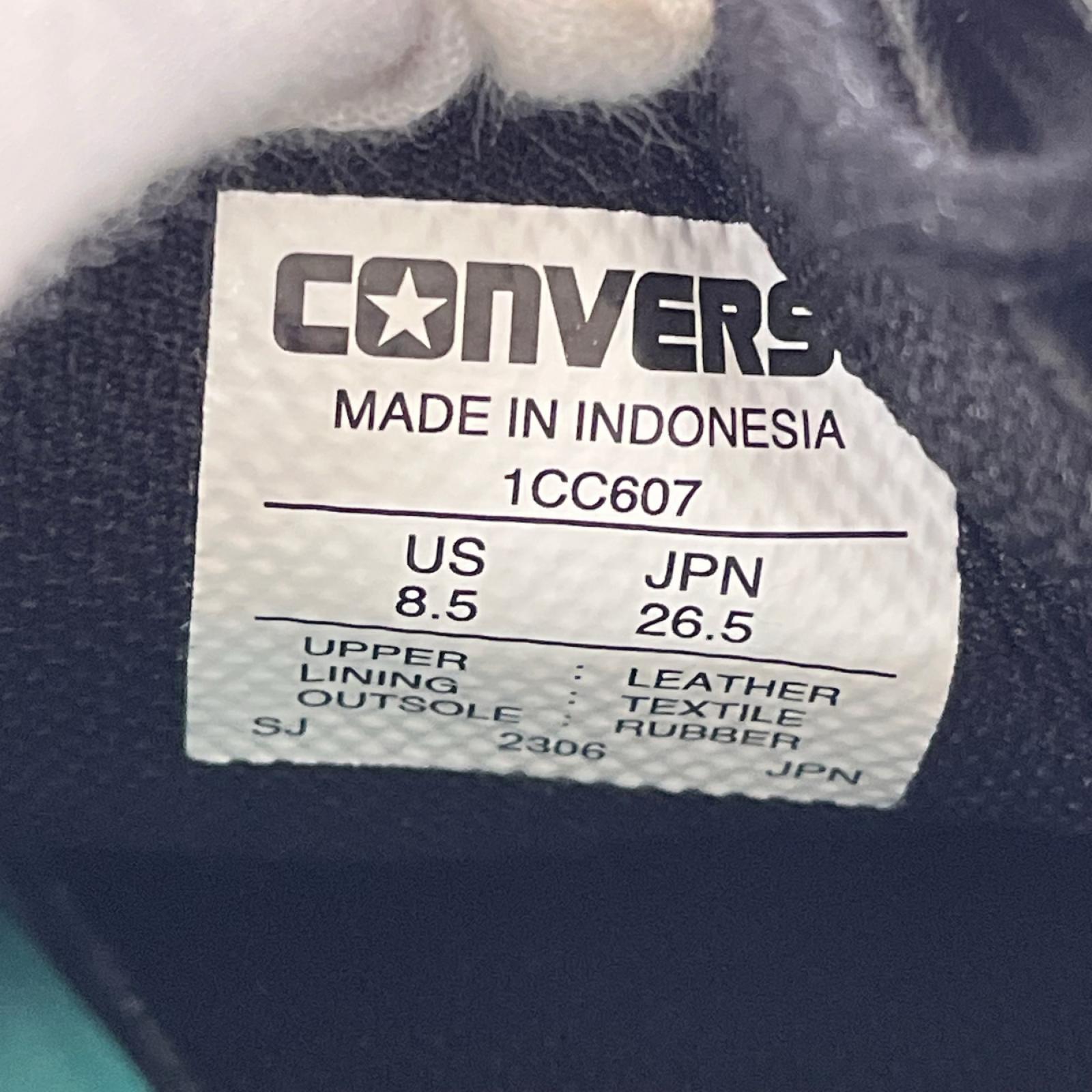 シューズ ×CONVERSE DECKSTAR 26.5㎝ 26.5cm (US8 1/2 UK8 EU43) ブラック
