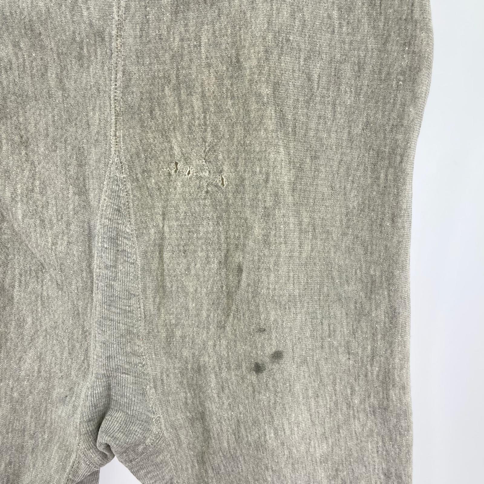 パンツ ｽｳｪｯﾄﾊﾟﾝﾂ 青単色ﾀｸﾞ 80s L グレー