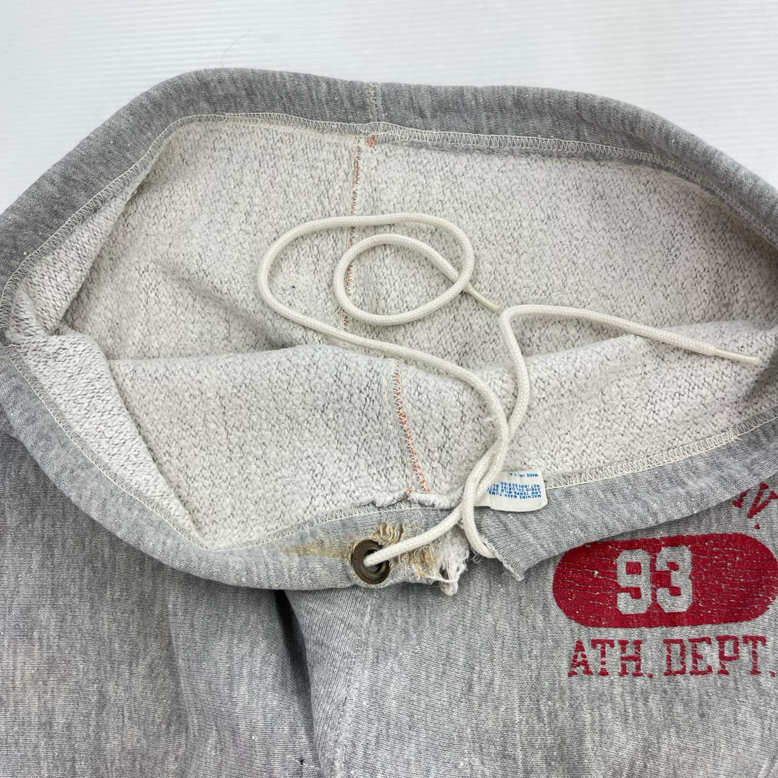 パンツ ｽｳｪｯﾄﾊﾟﾝﾂ 青単色ﾀｸﾞ 80s L グレー