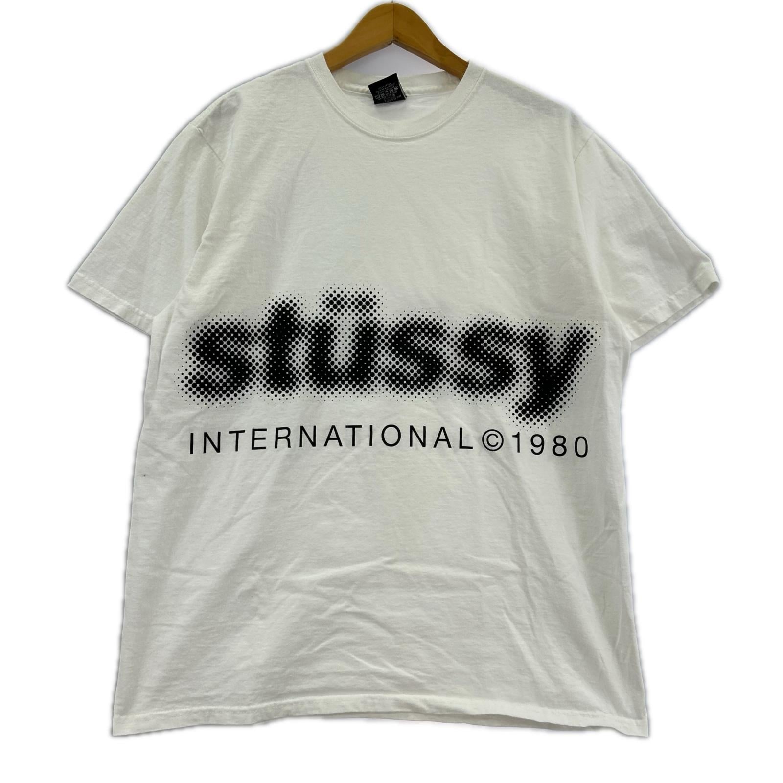 半袖Ｔシャツ STUSSY INTERNATIONAL/ｻｲｽﾞM M ホワイト
