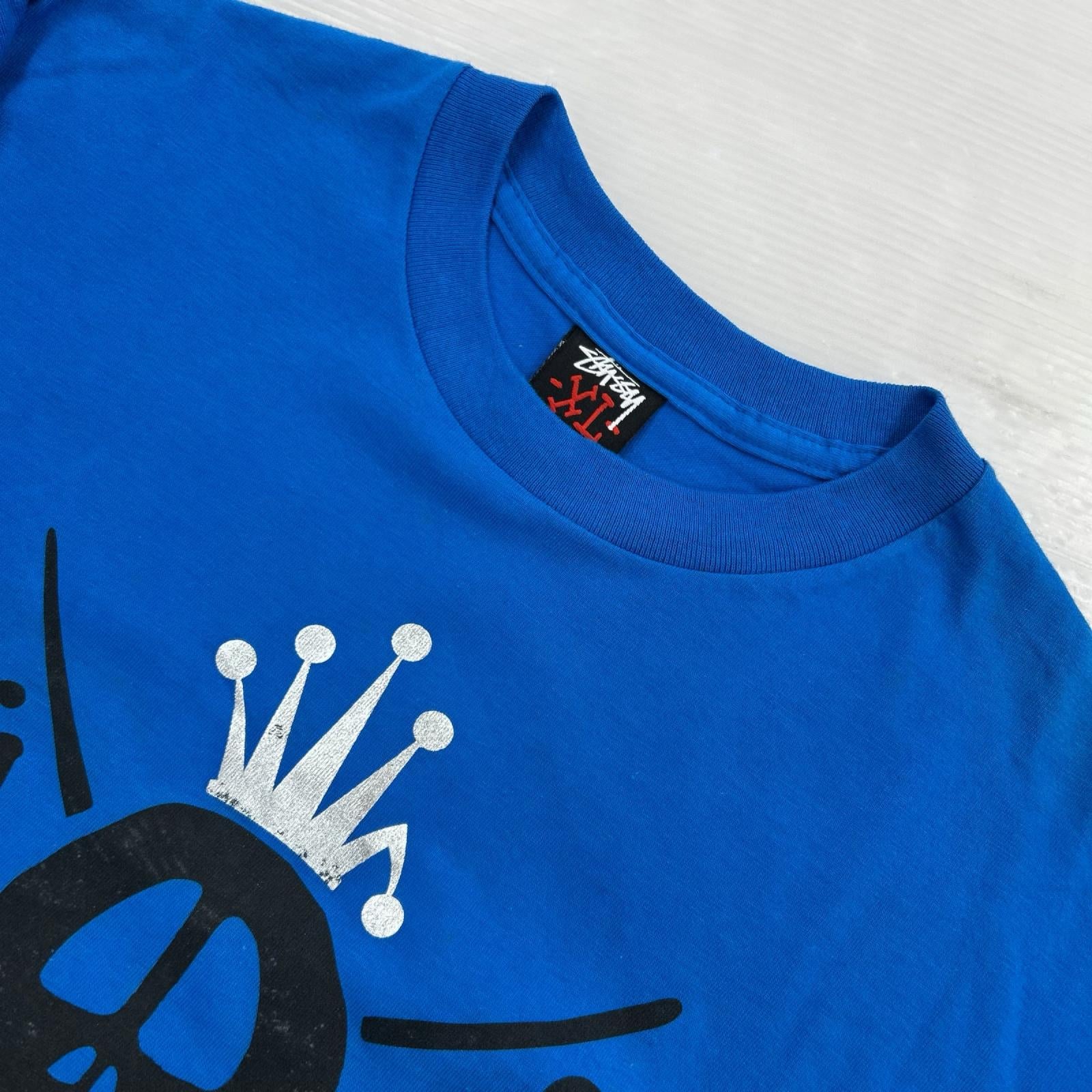 半袖Ｔシャツ ｽｶﾙﾌﾟﾘﾝﾄ/ｻｲｽﾞXL ブルー