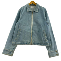 デニムジャケット 21SS ﾀﾞﾌﾞﾙｼﾞｯﾌﾟ ﾃﾞﾆﾑｼﾞｬｹｯﾄ ｲﾝﾃﾞｨｺﾞ（L） L
