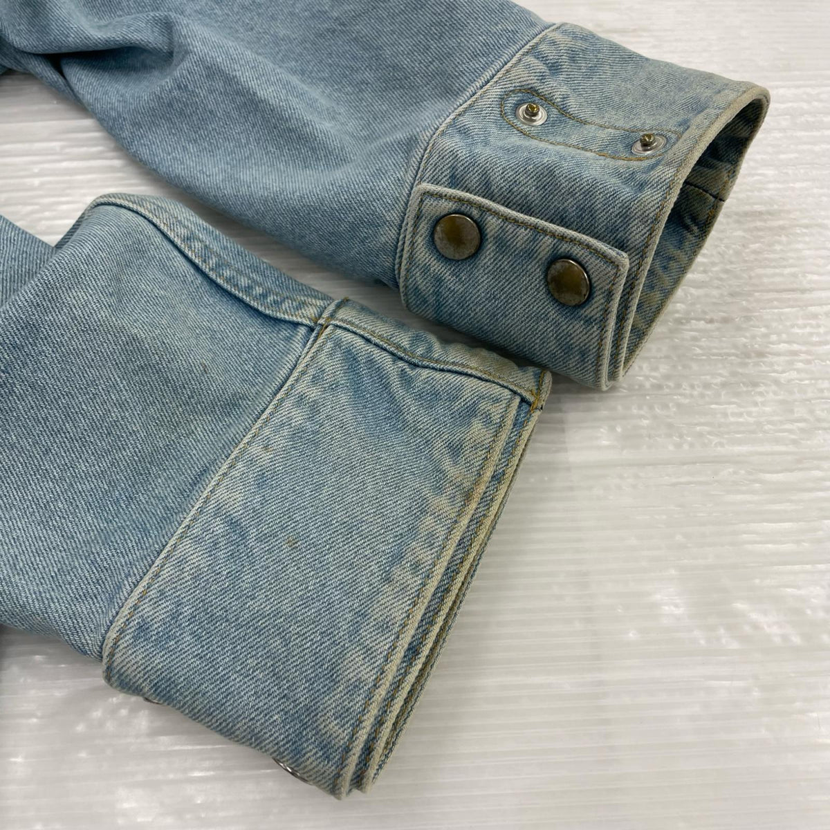 デニムジャケット 21SS ﾀﾞﾌﾞﾙｼﾞｯﾌﾟ ﾃﾞﾆﾑｼﾞｬｹｯﾄ ｲﾝﾃﾞｨｺﾞ（L） L