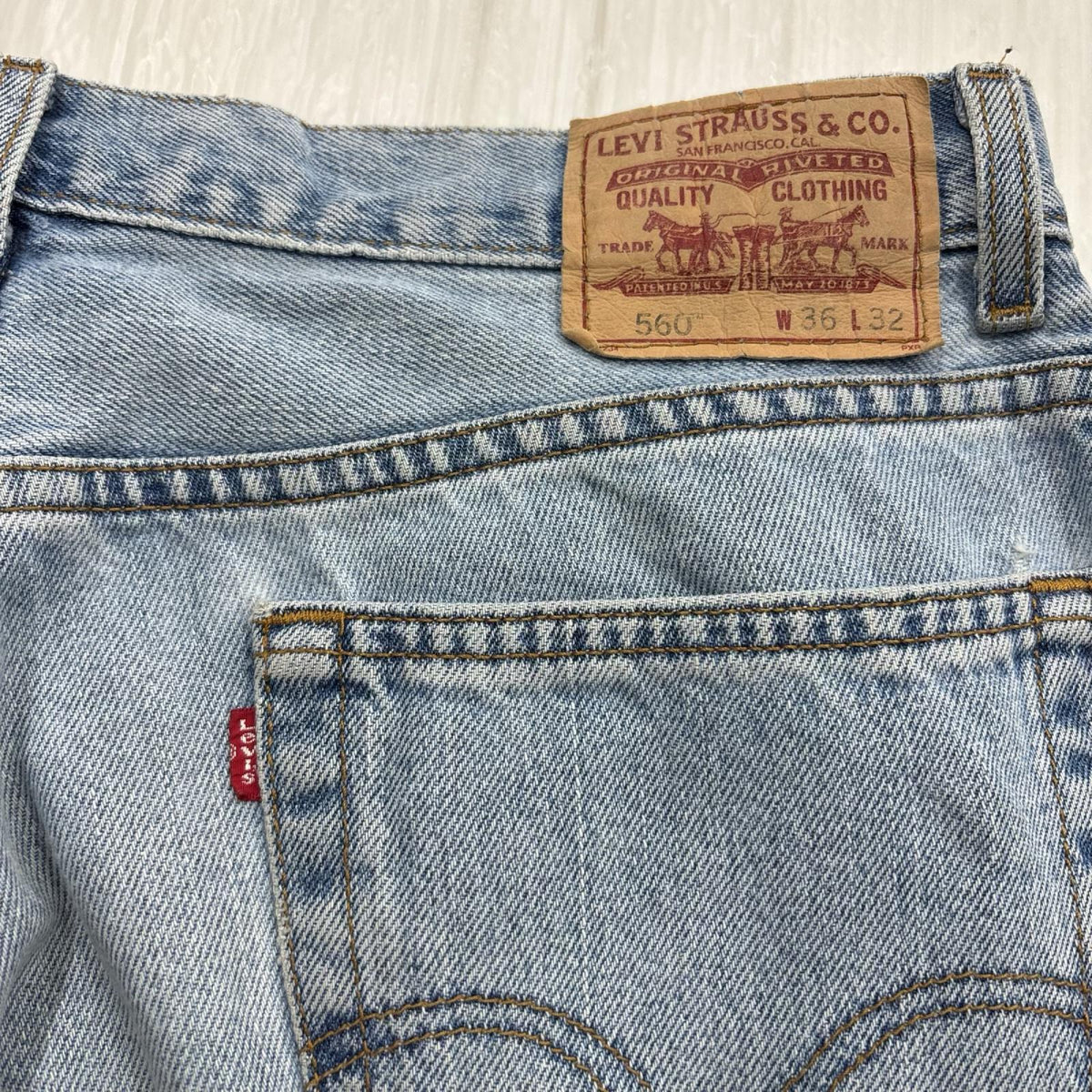 デニムパンツ 560 ｲﾝﾃﾞｨｺﾞ（36） 36