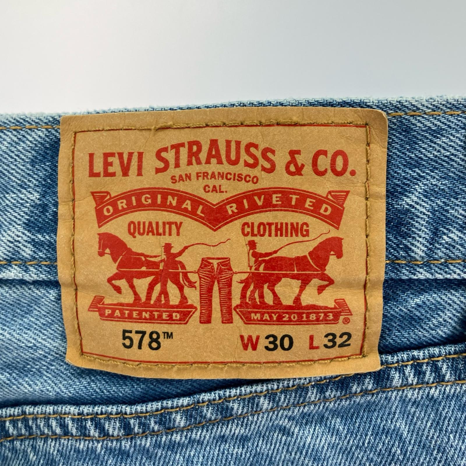 デニムパンツ Lot578 Baggy Jeans 30 ブルー