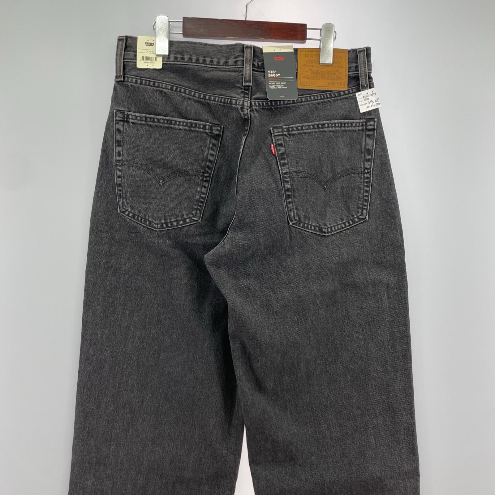 デニムパンツ Lot578 Baggy Jeans 30 ブラック