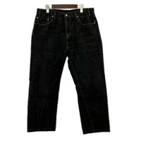 デニムパンツ Lot505 ﾌﾞﾗｯｸﾃﾞﾆﾑ 36 ブラック