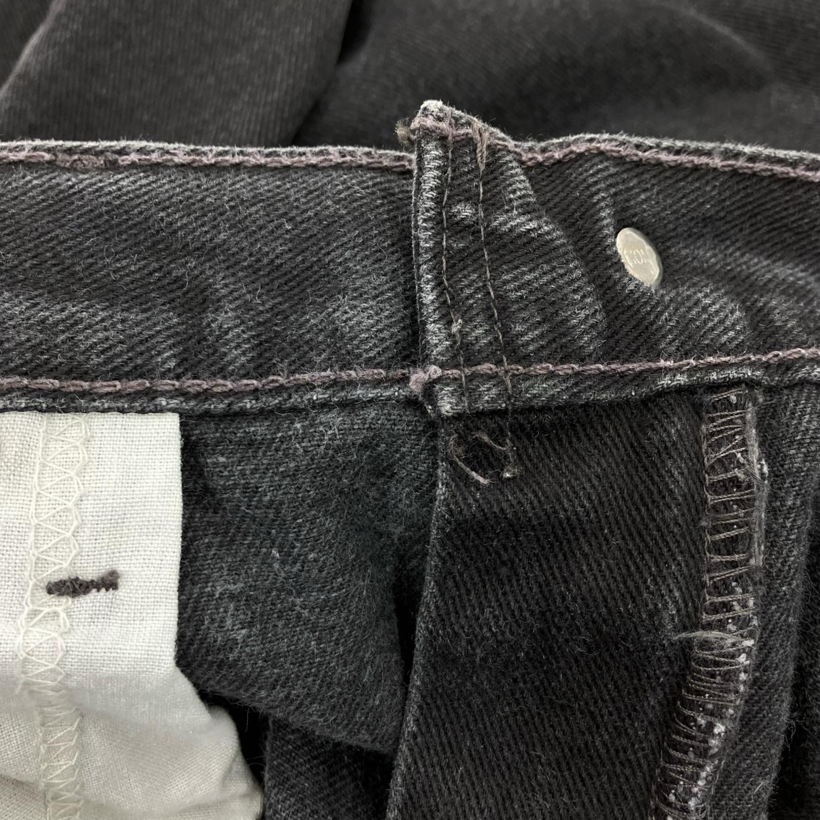 デニムパンツ Lot505 ﾌﾞﾗｯｸﾃﾞﾆﾑ 36 ブラック