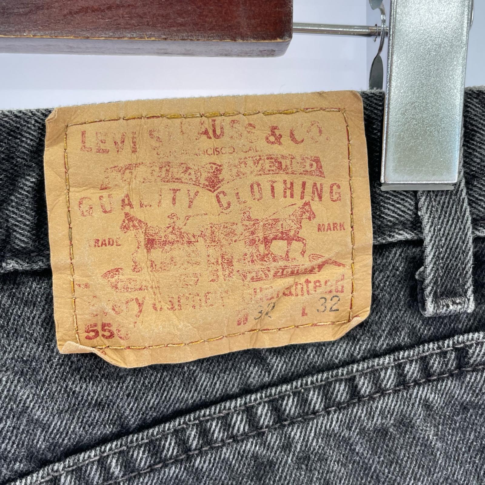 デニムパンツ Lot550 ﾌﾞﾗｯｸﾃﾞﾆﾑ 32 ブラック