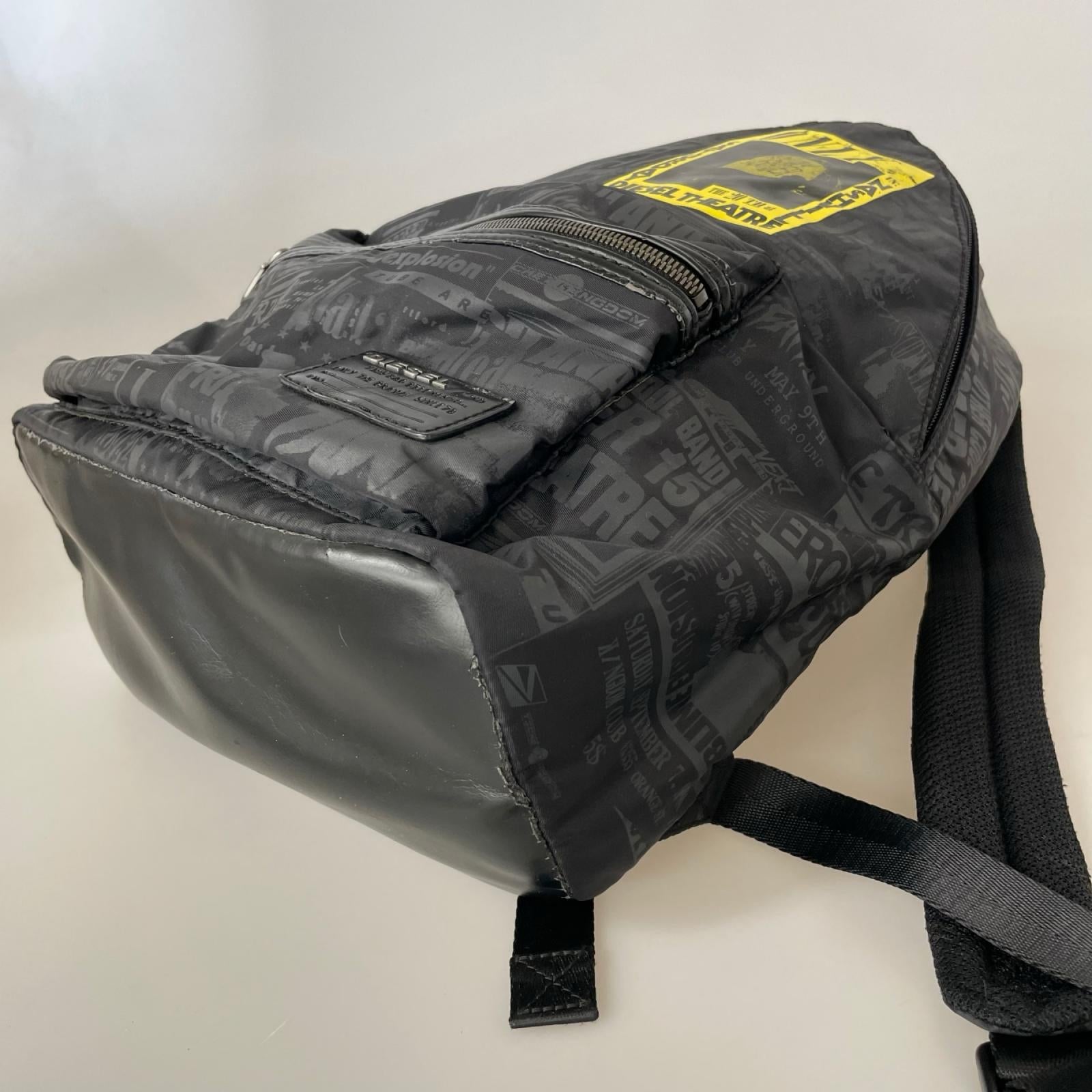 リュック・デイパック DIESEL リュックサック・バックパック ブラック