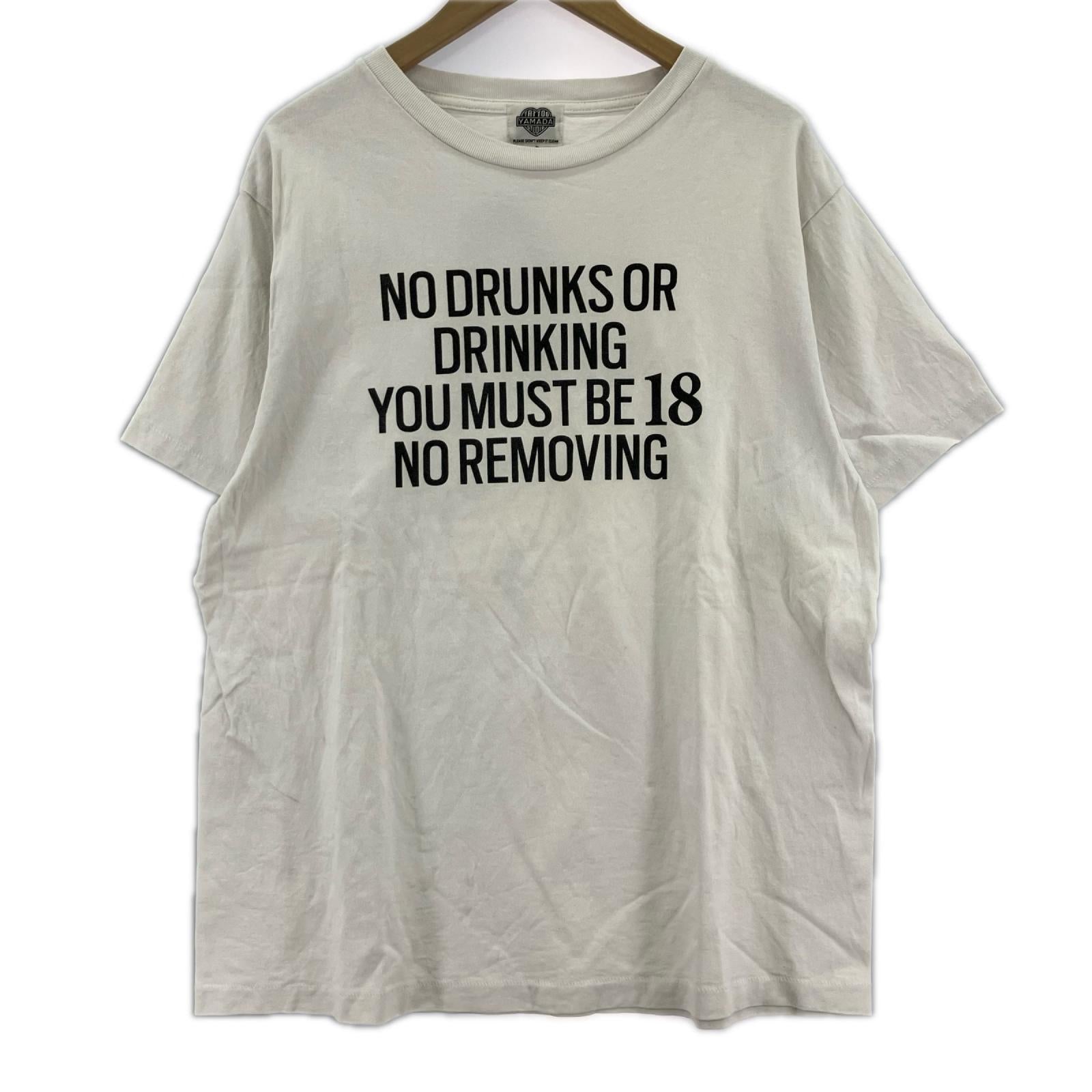 半袖Ｔシャツ tattoo studio yamada/NO DRUNKS/白/L L ホワイト