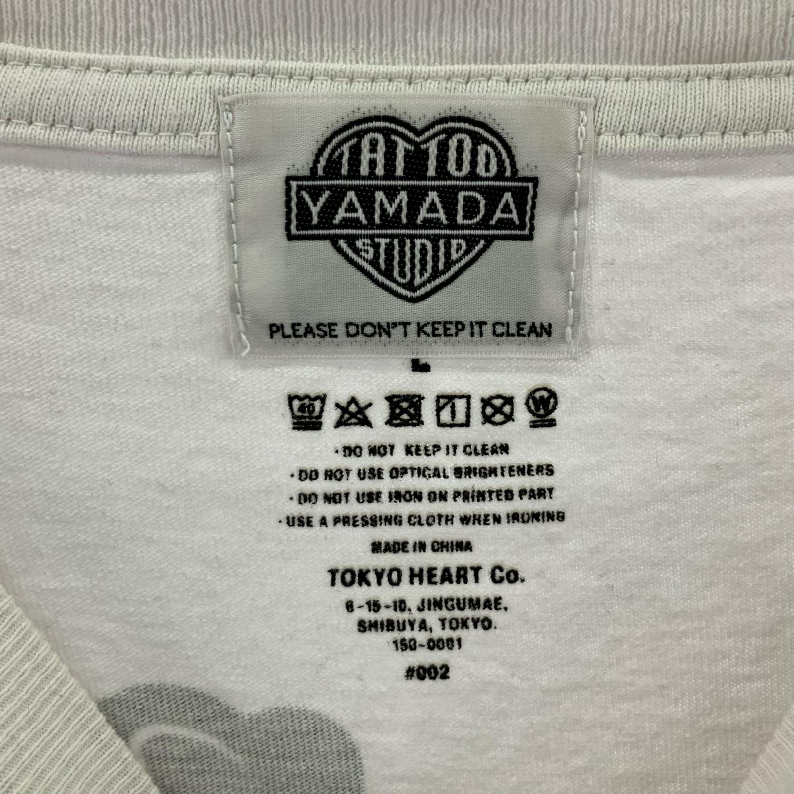半袖Ｔシャツ tattoo studio yamada/NO DRUNKS/白/L L ホワイト