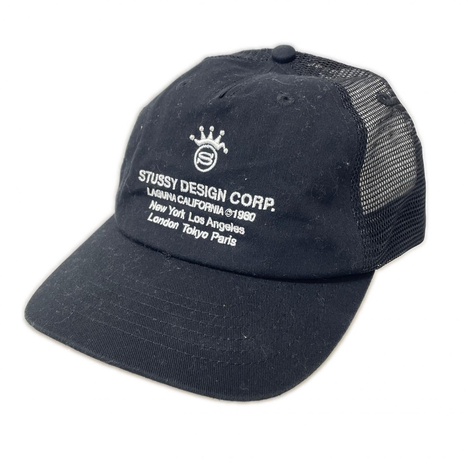 キャップ 1 / 2 LOW PROFILE DESIGN CORP TRUCKER/黒 ブラック