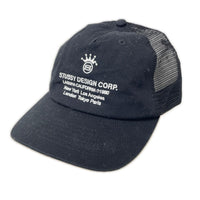 キャップ 1 / 2 LOW PROFILE DESIGN CORP TRUCKER/黒 ブラック