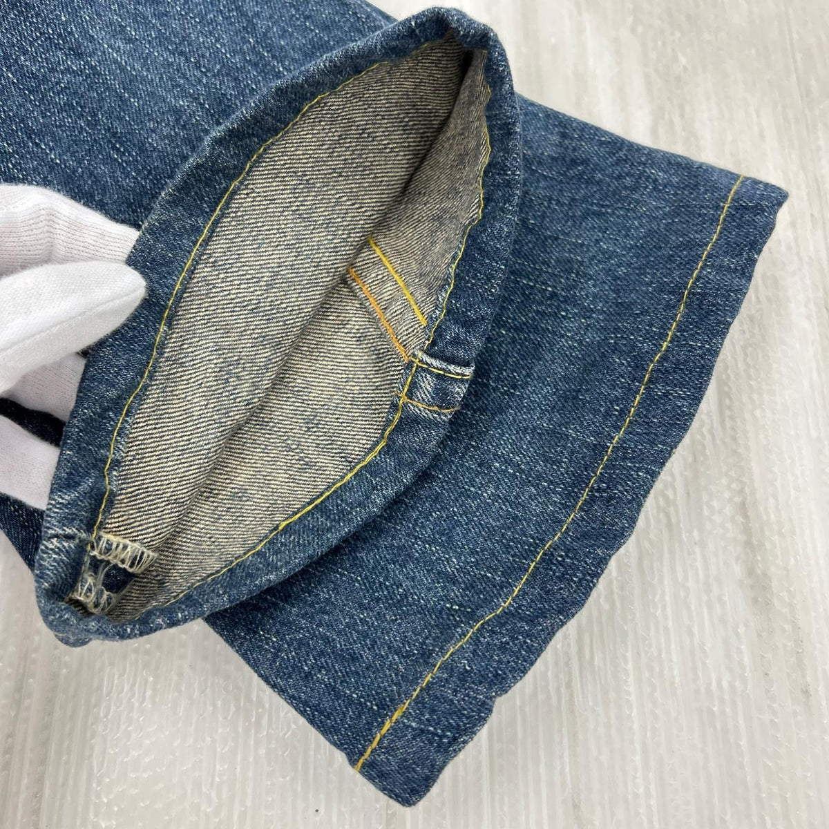 デニムパンツ donna 25 25 ブルー