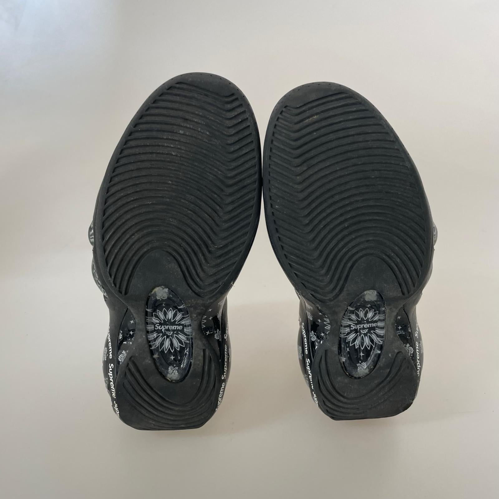 スニーカー SupremeAir Zoom Flight 95 SP Black/White 26.5cm (US8 1/2 UK8 EU43) ブラック