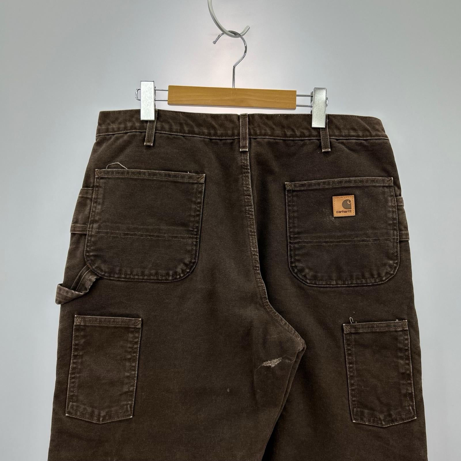 パンツ original dungaree fit ﾀﾞﾌﾞﾙﾆｰ 36×34 茶 36 ブラウン