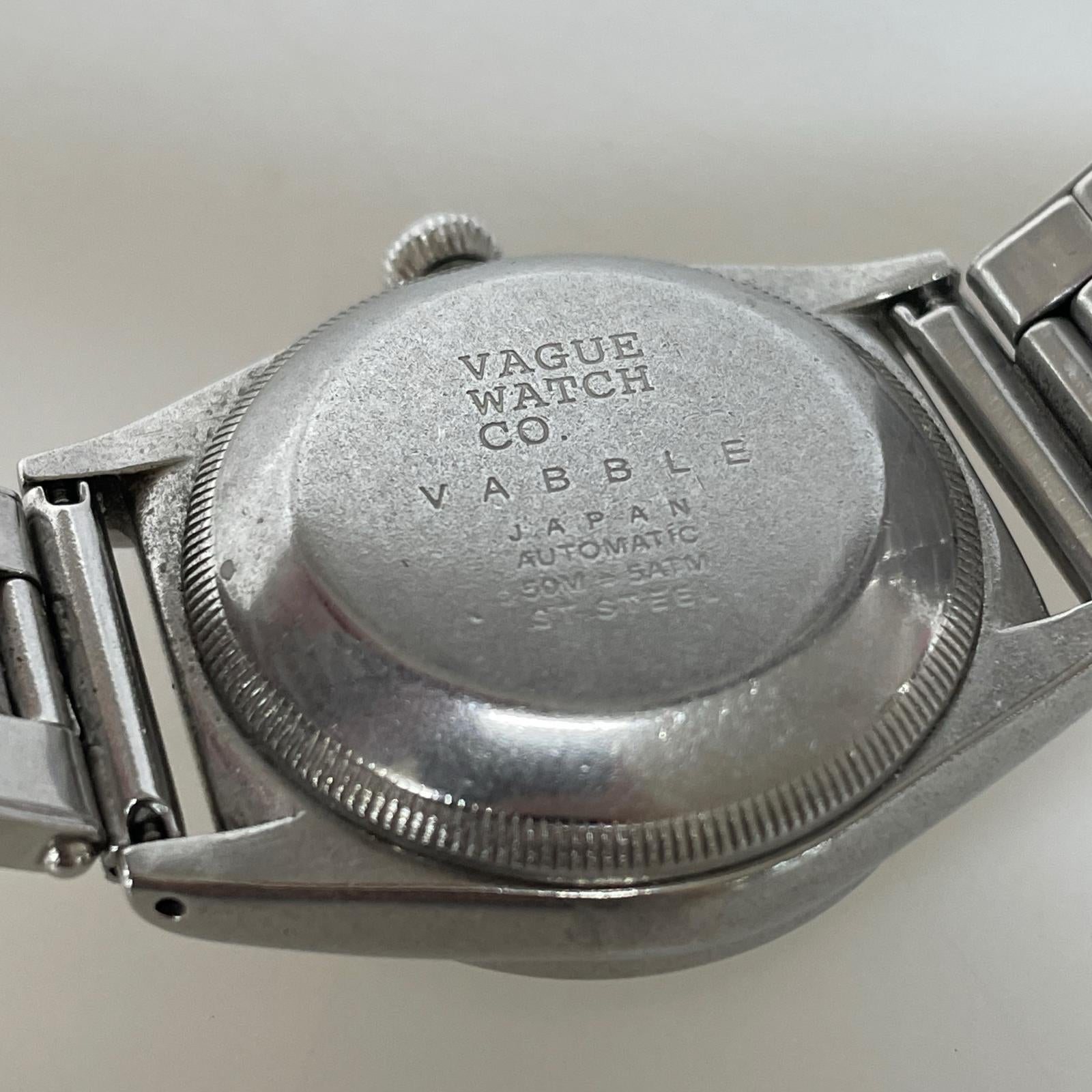 腕時計 vague watch vabble ブラック