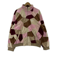 ジャケット 25ss Patchwork Velour Track Jacket M マルチカラー