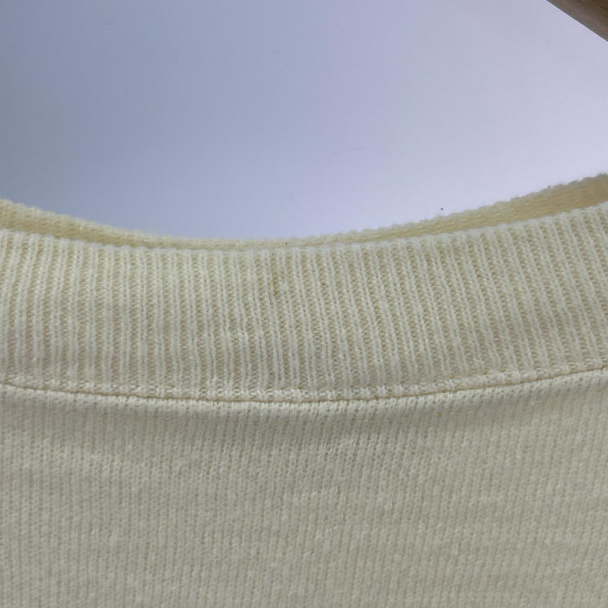 スウェット 1988 Hanes ﾗｸﾞﾗﾝｽｳｪｯﾄ ｵﾌﾎﾜｲﾄ M ホワイト