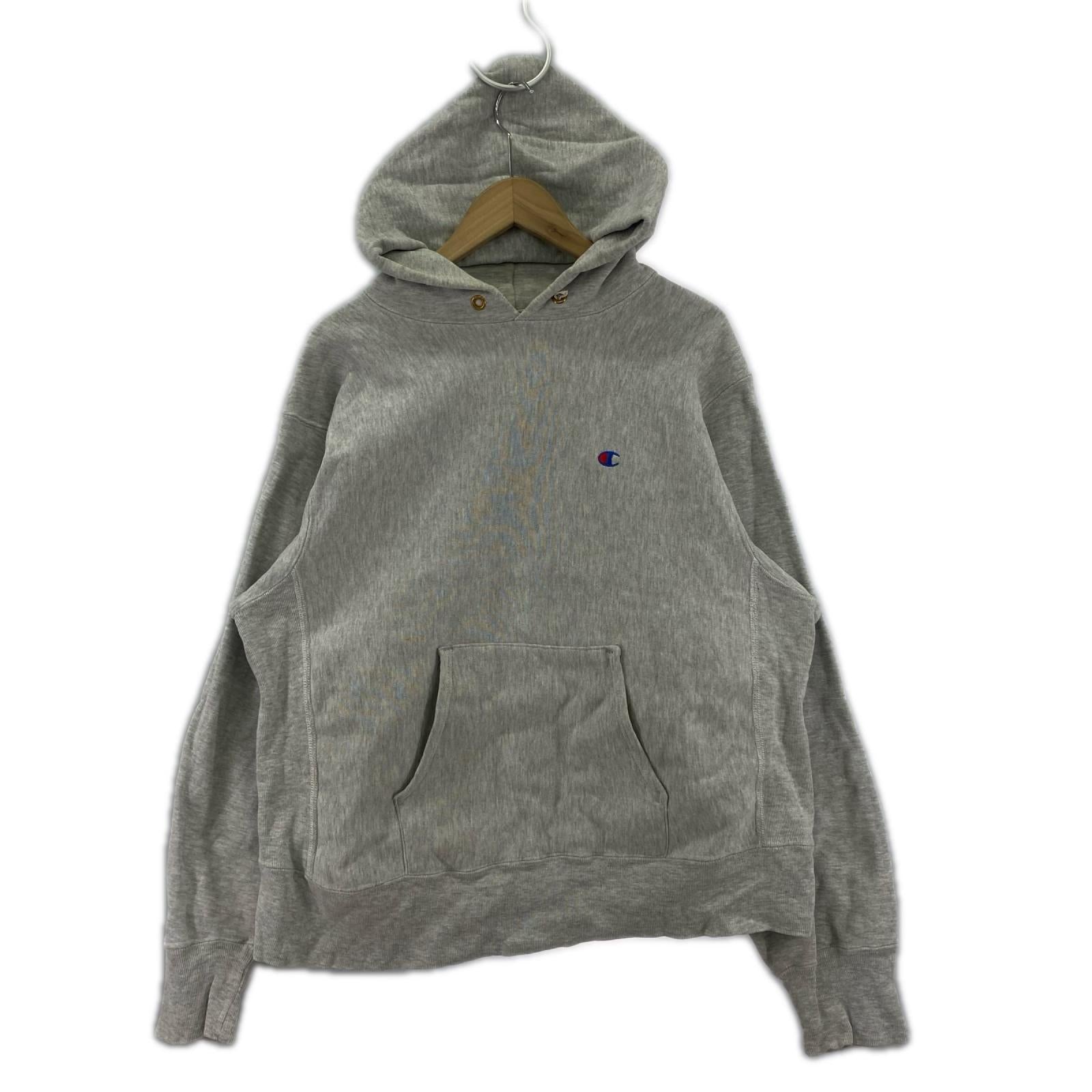パーカー 80s/REVERSE WEAVE/ｻｲｽﾞL L グレー