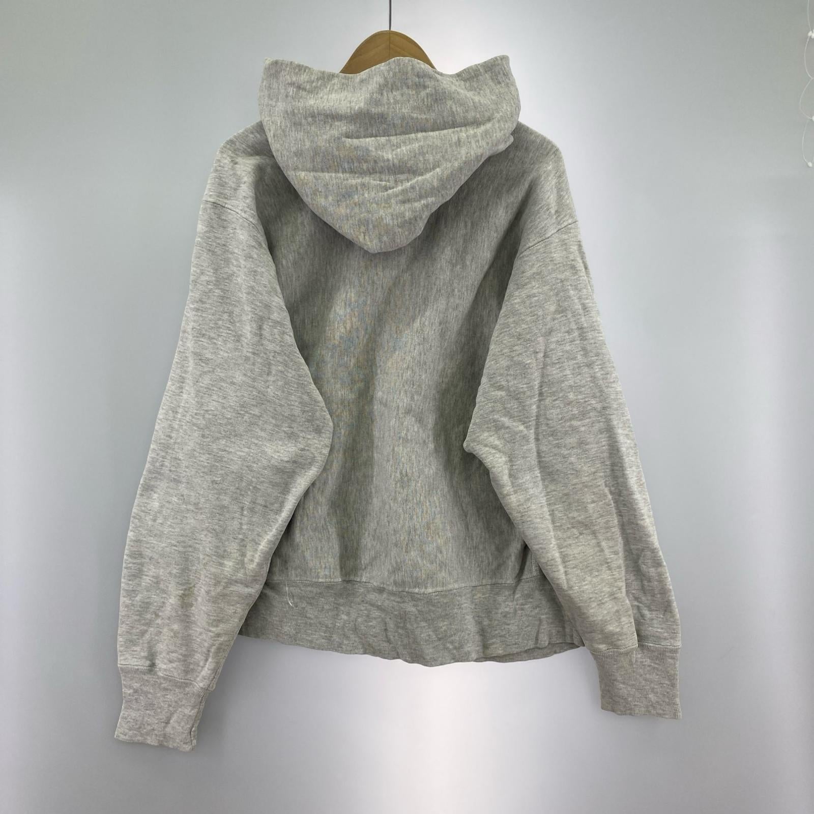 パーカー 80s/REVERSE WEAVE/ｻｲｽﾞL L グレー