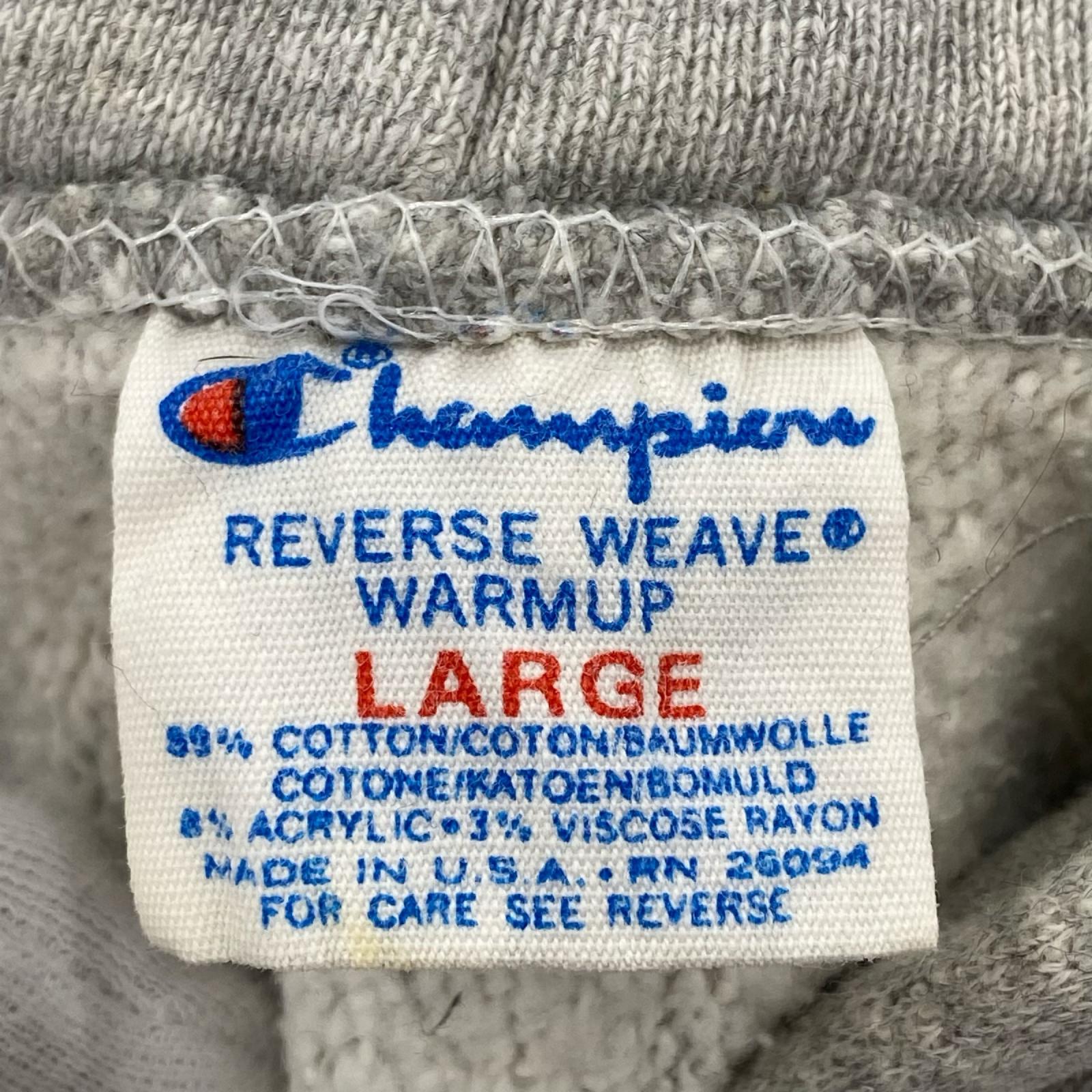 パーカー 80s/REVERSE WEAVE/ｻｲｽﾞL L グレー