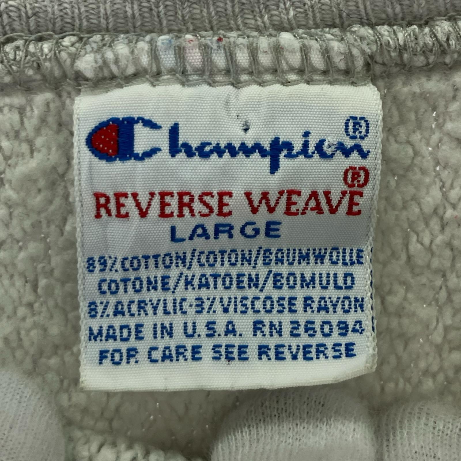 スウェット 90s/REVERSE WEAVE/MARYLAND/ｻｲｽﾞL L グレー