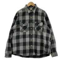 長袖シャツ 90s/ﾁｪｯｸﾈﾙｼｬﾂｻｲｽﾞXL
