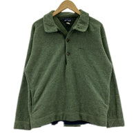 ジャケット 90s/USA製/雪無し/SYNCHILLA BOUCLE PULLOVER/Ｍ M グリーン