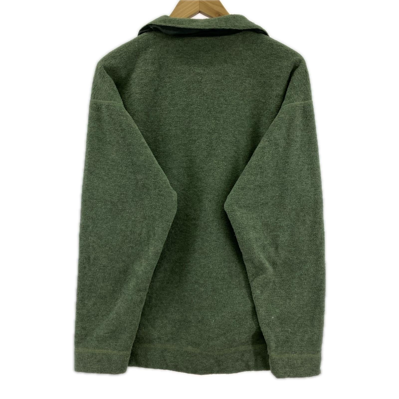 ジャケット 90s/USA製/雪無し/SYNCHILLA BOUCLE PULLOVER/Ｍ M グリーン