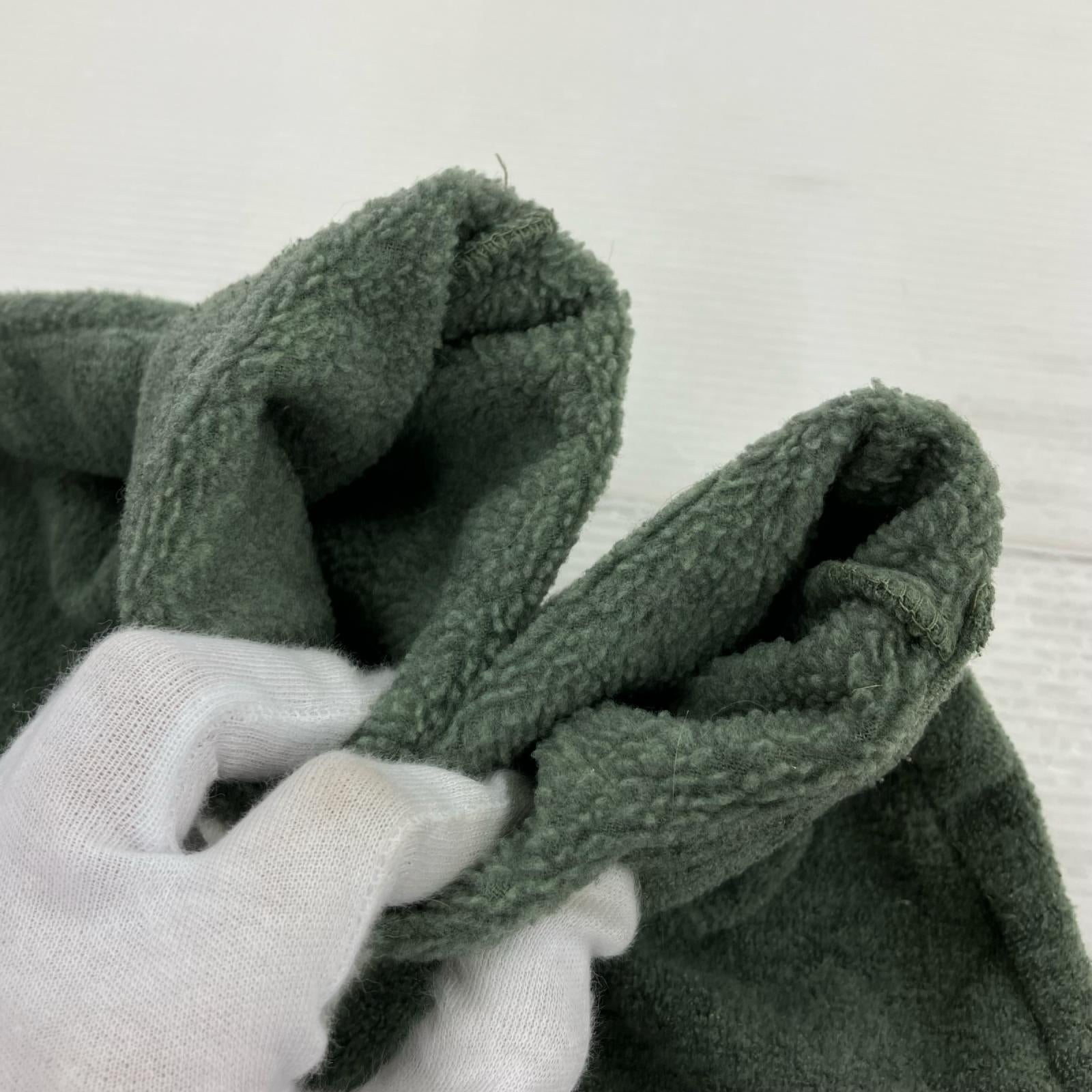 ジャケット 90s/USA製/雪無し/SYNCHILLA BOUCLE PULLOVER/Ｍ M グリーン