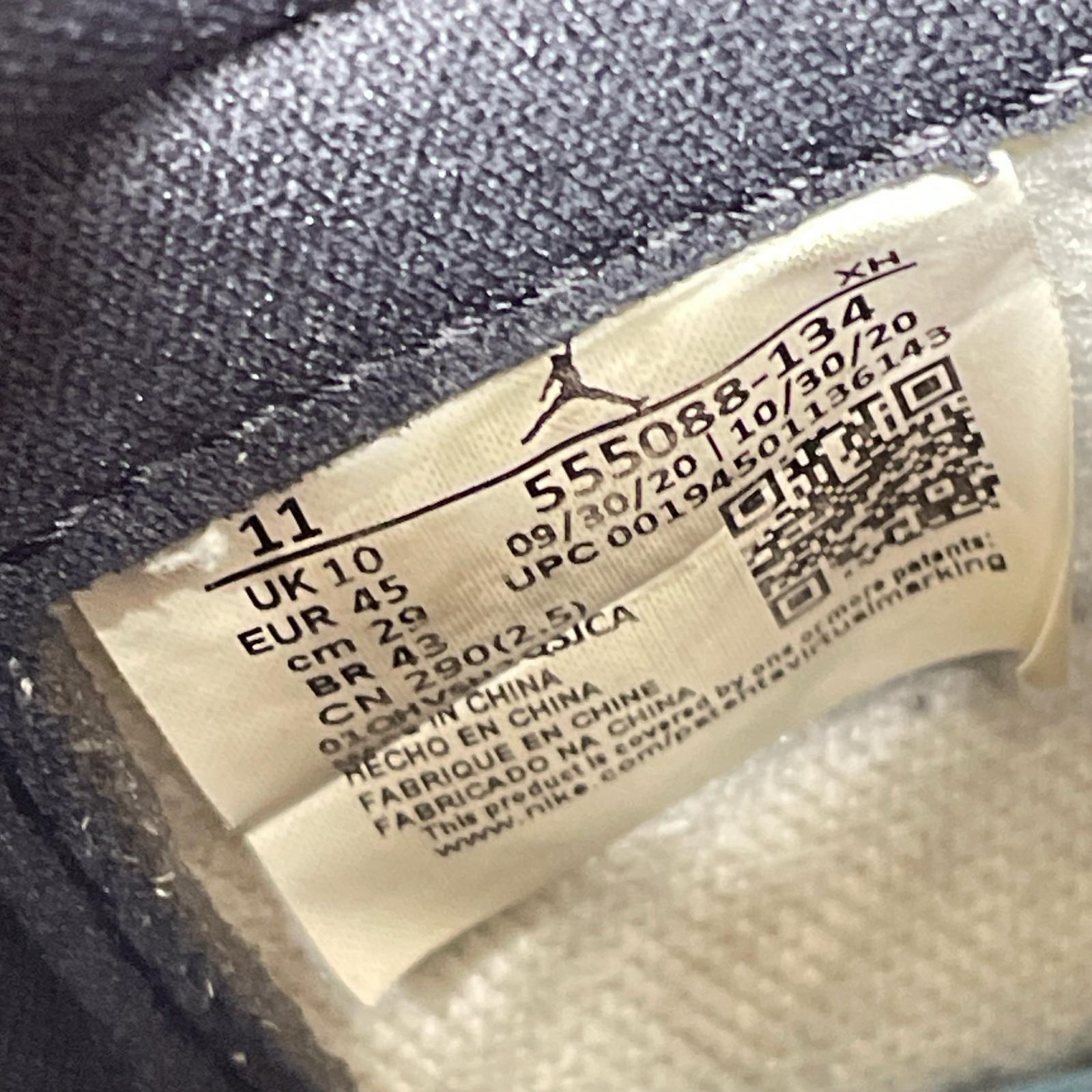スニーカー AIR JORDAN 1 RETRO HIGH OG University Blue 555088-134 29cm (US11 UK10 1/2 EU48)