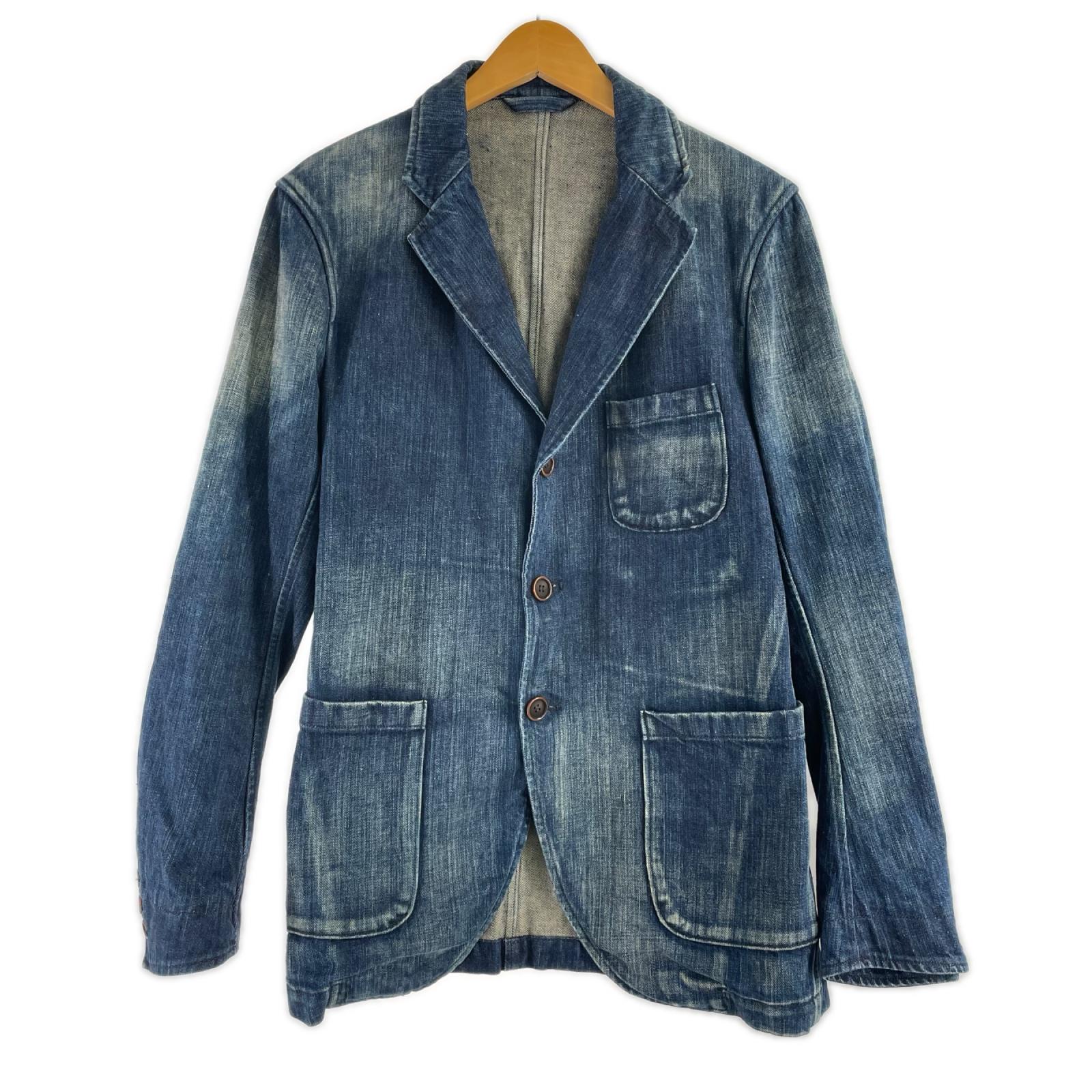 デニムジャケット FREEMANS SPORTING CLUB ﾃｰﾗｰﾄﾞｲﾝﾃﾞｨｺﾞ(2) 2 ネイビー