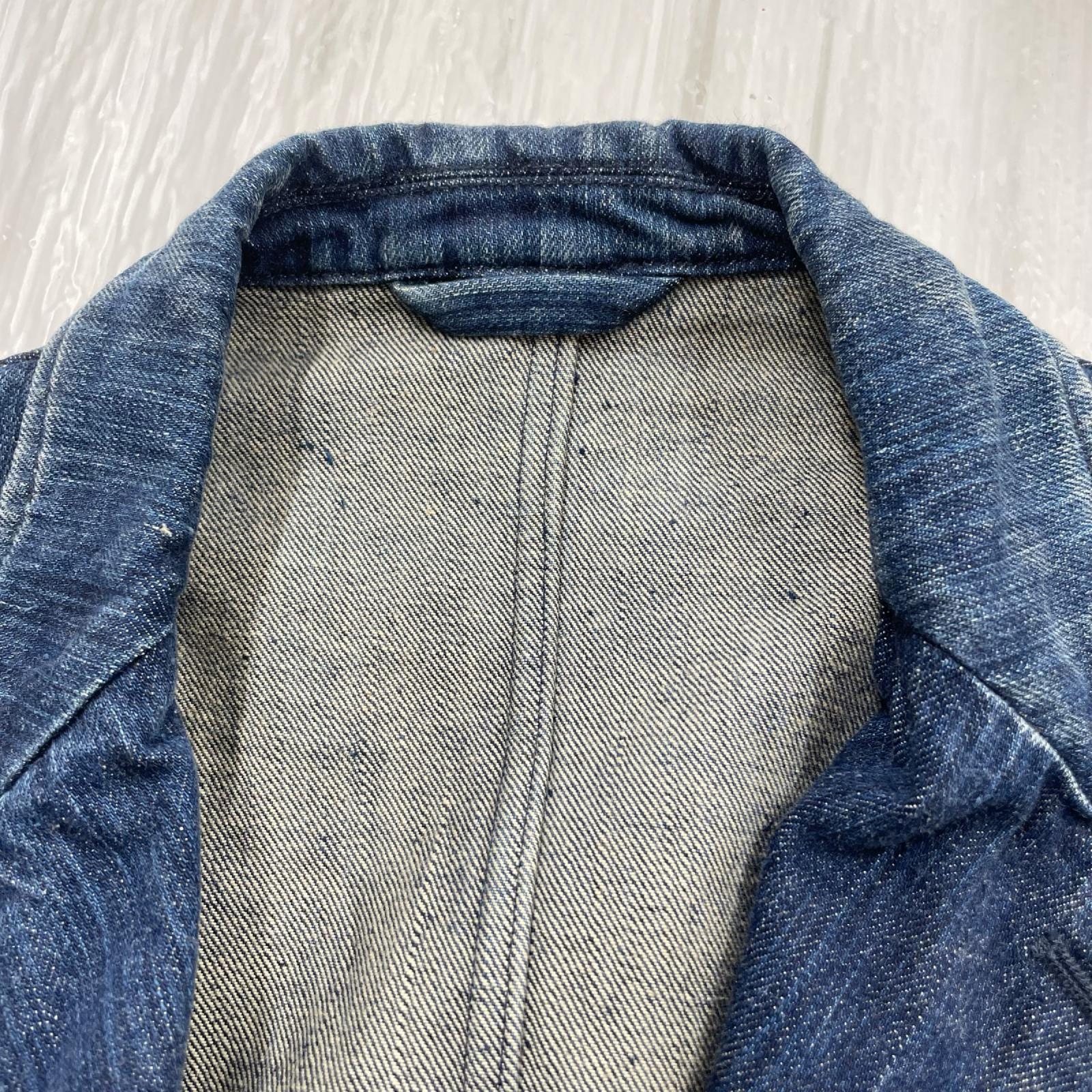 デニムジャケット FREEMANS SPORTING CLUB ﾃｰﾗｰﾄﾞｲﾝﾃﾞｨｺﾞ(2) 2 ネイビー