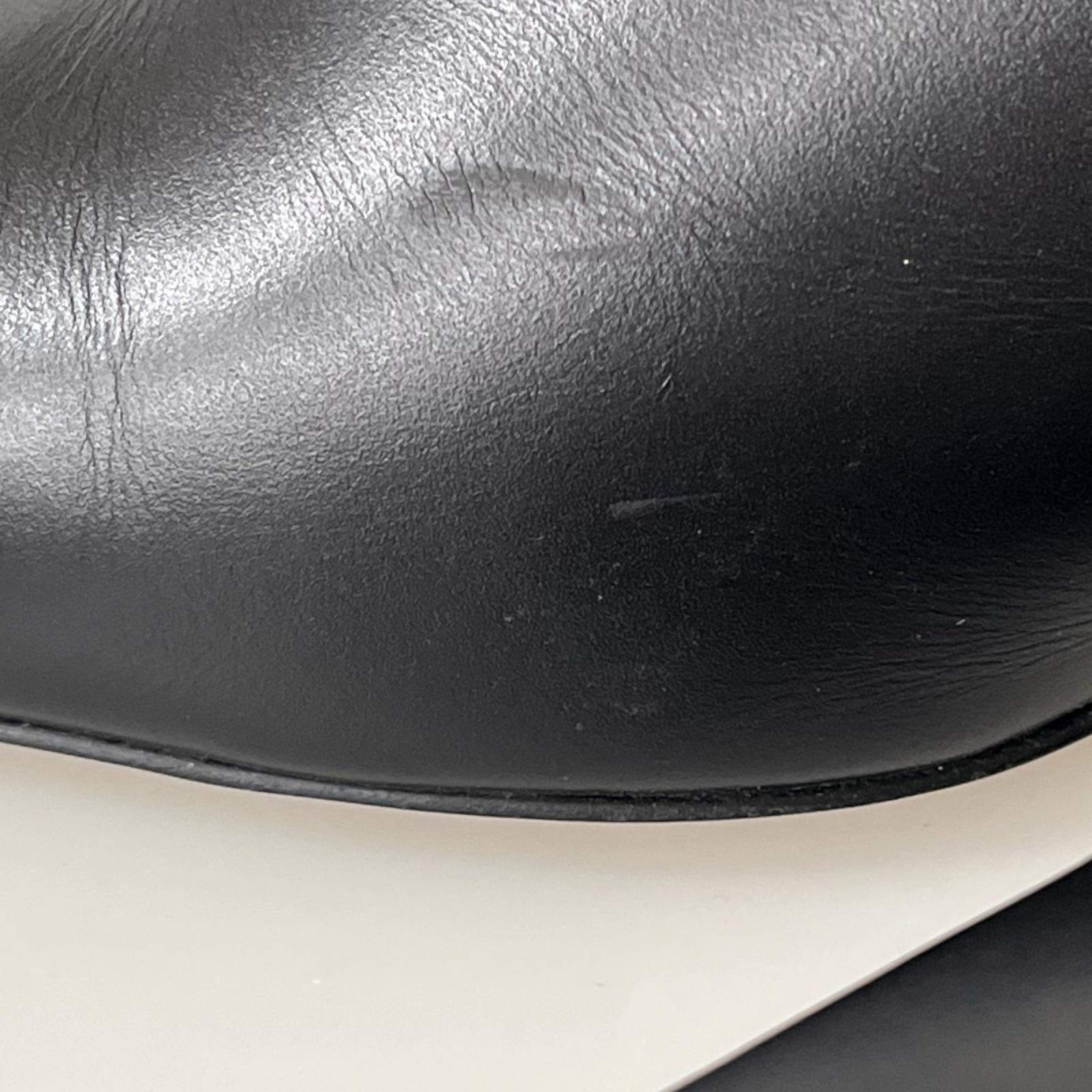 パンプス Curved Line Sling Back Heels (24.5) 24.5cm (US6 1/2 UK6 EU39) ブラック