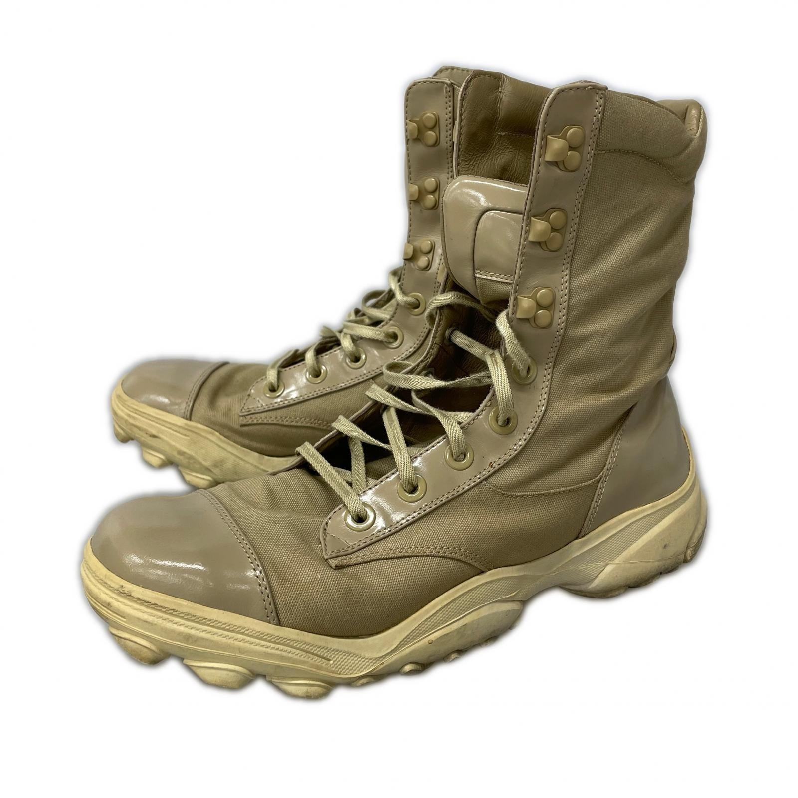 スニーカー ×yoji yamamoto 26.5cm (US8 1/2 UK8 EU43) ベージュ