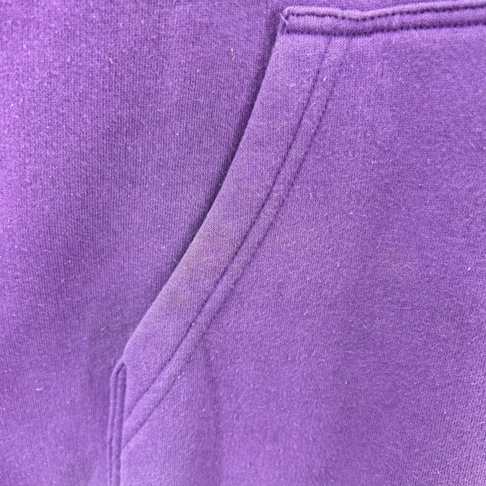 パーカー STUSSY 00S ﾛｺﾞﾌﾟﾘﾝﾄﾊﾟｰｶｰ M パープル